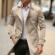 Roland - Eleganter warmer Trenchcoat für Herren