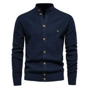 Arthuro - Lässige, warme Strickjacke mit Knöpfen für Herren
