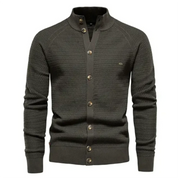 Arthuro - Lässige, warme Strickjacke mit Knöpfen für Herren