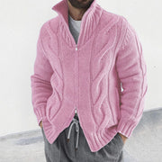 Clinton - Vielseitiger, lässiger Cardigan-Pullover mit Reißverschluss