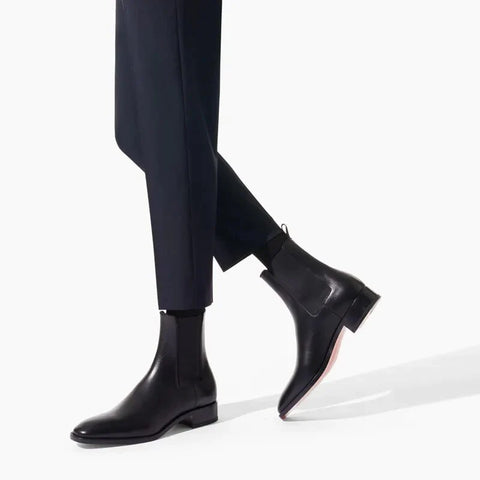 Samuel - Herrenstiefel mit roter Sohle