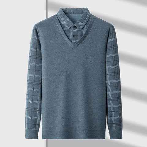 Robert  - Doppellagiges Designer-Top