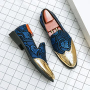 Lawrence - Stylische Loafer mit Spitzenmuster für Herren