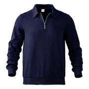 Ronan - Stylischer Polo-Pullover mit Reißverschluss für Herren