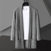 Anthony - Stilvoller, locker gestrickter Cardigan mit offener Vorderseite für Herren