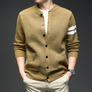 Janno - Lässige Strickjacke mit Knöpfen für Herren