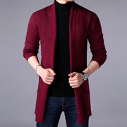 Nolan - Eleganter, locker geschnittener Strickcardigan mit offener Vorderseite für Herren