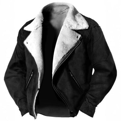 Ranier - Stilvolle, warme Fleece-gefütterte Jacke mit Reißverschluss für Herren