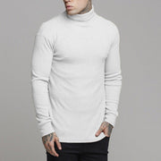 Derek - Gerippter, schmal geschnittener Rollkragenpullover für Herren