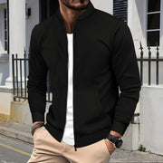 Echo - Lässige Jacke mit Struktur und Reißverschluss