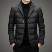 Ronald | Klassische Herren-Winterjacke mit Anzugkragen