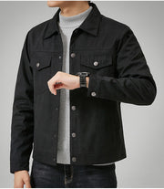 Cody - Klassische Jeansjacke mit Knöpfen und Brusttaschen für Herren