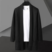 Anthony - Stilvoller, locker gestrickter Cardigan mit offener Vorderseite für Herren