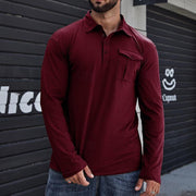 Bronson - Stilvolles, lässiges Langarm-Poloshirt