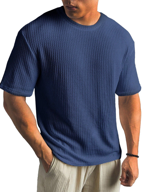 Wade - Lässiges Strick-T-Shirt für Herren