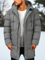 Mateo - Gesteppter langer Winter-Puffermantel für Männer