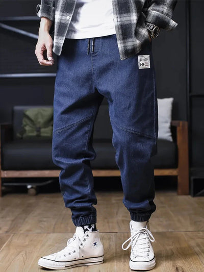 Arthur - Lockere Denim-Jogger-Hose