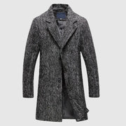 Jadon - Eleganter, mittellanger Trenchcoat mit Knopfleiste für Herren