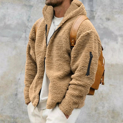 Frank  - Herren Fleece-Kapuzenjacke