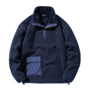 Fabian - Stilvolle Winterjacke aus dickem Fleece mit Tasche