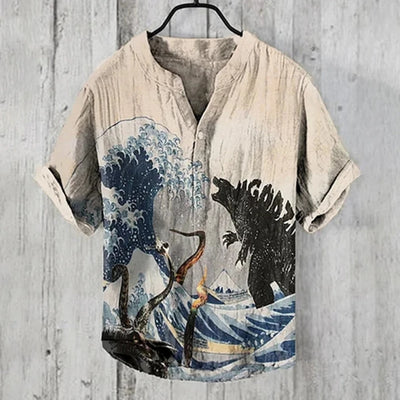 Richard - Bedrucktes Hemd für Herren