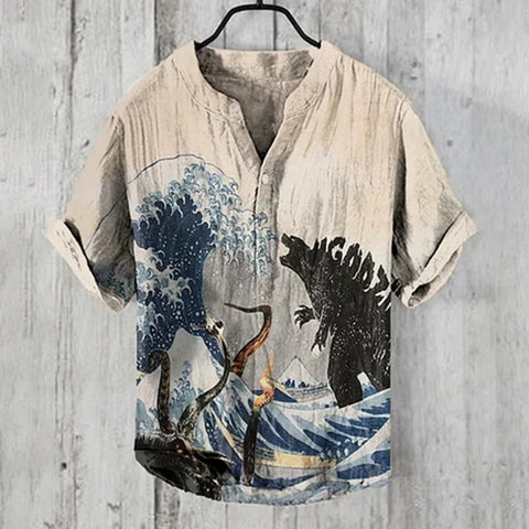 Richard - Bedrucktes Hemd für Herren