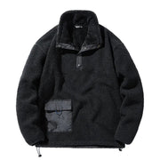 Fabian - Stilvolle Winterjacke aus dickem Fleece mit Tasche