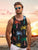 Graham - Hawaiian Style Männer Tank Tops