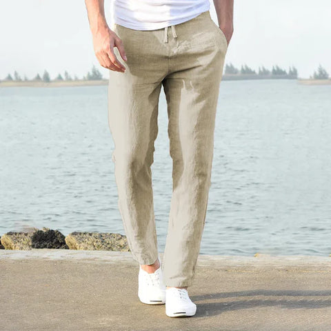 Justin - Sommerhose aus Leinen