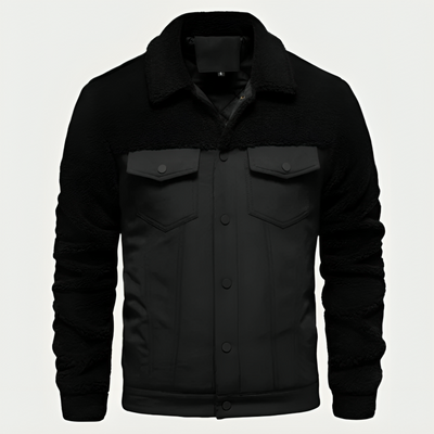 Damien - Stilvolle klassische Jacke mit Knöpfen und Brusttaschen
