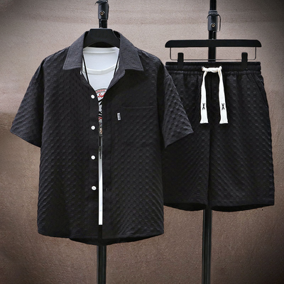 Kelvin - Lässiges Set aus Poloshirt und Shorts