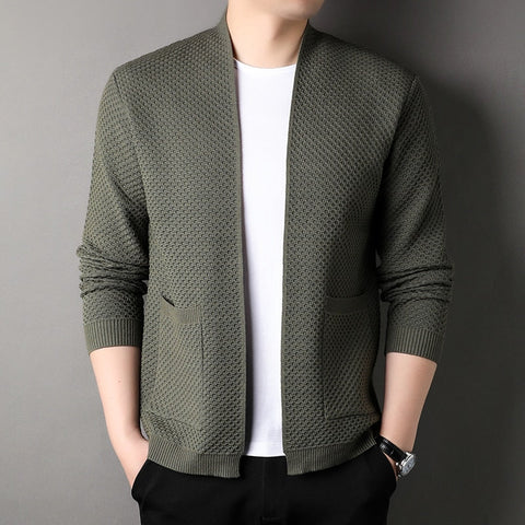 Irwin - Lässige Strickjacke mit offener Vorderseite für Herren