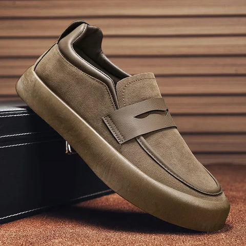 Vincent - Klassische Wildleder-Loafer