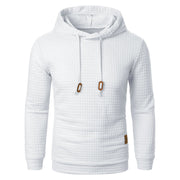 Roman - Stilvoller Hoodie mit Karomuster für Herren