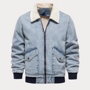 Eric - Lässige Jacke mit Reißverschluss und Fronttasche