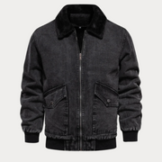Eric - Lässige Jacke mit Reißverschluss und Fronttasche