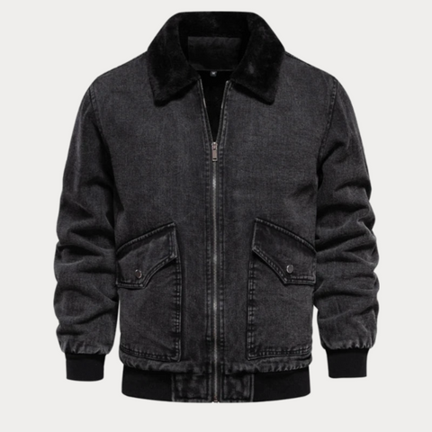 Eric - Lässige Jacke mit Reißverschluss und Fronttasche