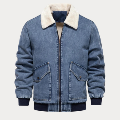Eric - Lässige Jacke mit Reißverschluss und Fronttasche