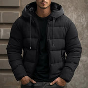 Calvin - Warme, wattierte Winterjacke mit Kapuze