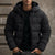 Calvin - Warme, wattierte Winterjacke mit Kapuze