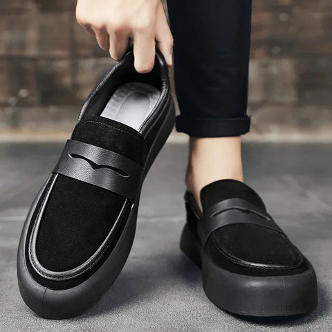 Vincent - Klassische Wildleder-Loafer