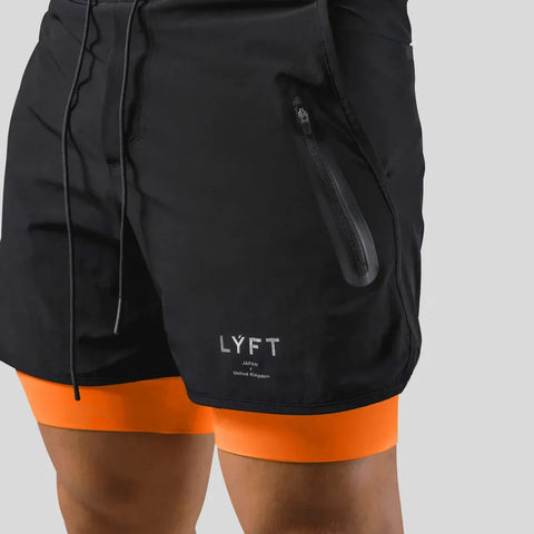 Amias - Double-Layer-Laufshorts für Männer