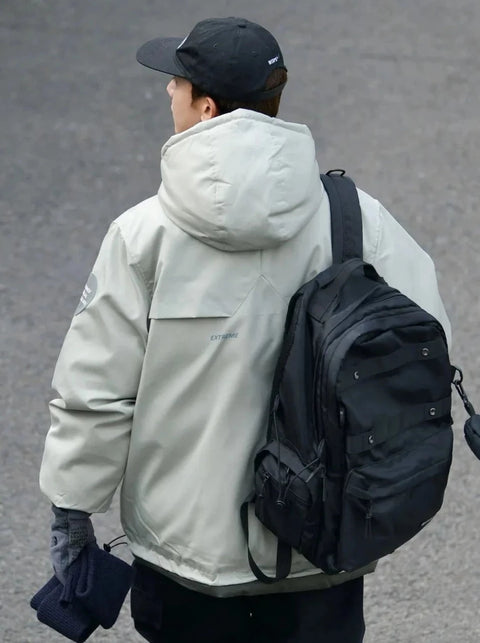 Alvin - Cargo-Jacke mit Kapuze