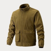 Darius - Stilvolle klassische warme Jacke mit Fronttaschen