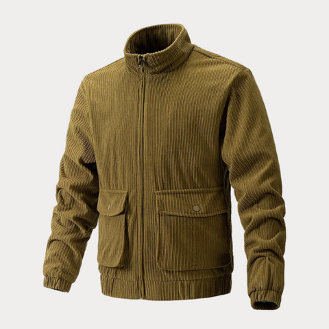 Darius - Stilvolle klassische warme Jacke mit Fronttaschen