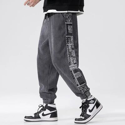 Phillip - Gemusterte Streifen-Jogginghose