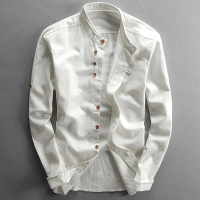 Henry - Langärmeliges Herren-Poloshirt