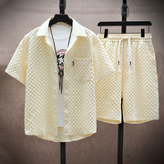 Kelvin - Lässiges Set aus Poloshirt und Shorts