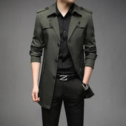 Claude - Eleganter Trenchcoat mit Knöpfen für Herren für Herren