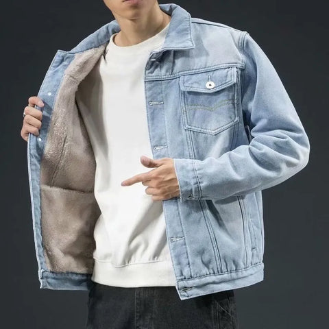 Oliver - Winter Herren Denim Jacke